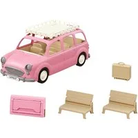 Sylvanian Families Spielzeug-Auto Spielset Familienauto mit Picknickzubehör (5535)