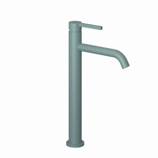 Kludi NOVA FONTE Pura Waschtischarmatur hoch ohne Ablaufgarnitur Matt Teal Blue, 20298O315 20298O315
