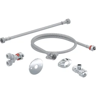 Geberit Fertigmontage-Set für AquaClean Aufsätze und Komplettanlagen für Unterputz-Spülkasten 249801001