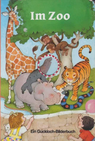 Im Zoo. Guckloch-Bilderbuch