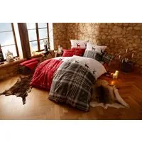 OTTO home Bettwäsche Wenda, Biber, 2 teilig, in Qualitäten PolyCotton (kühlend) + Biber (wärmend, 100% Baumwolle)