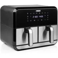 PRINCESS Fritteuse 182074, Doppelkorb, Synchronisierungsfunktion, 2x 4 Liter