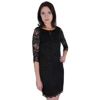 Sarcia.eu Minikleid Schwarzes Mini Spitzenkleid John Zack M