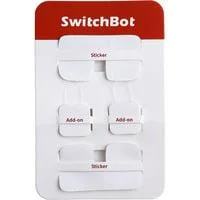 Add-on Sticker, Aufkleber weiß, 3M Doppelseitiges Klebeband - Extra Stark