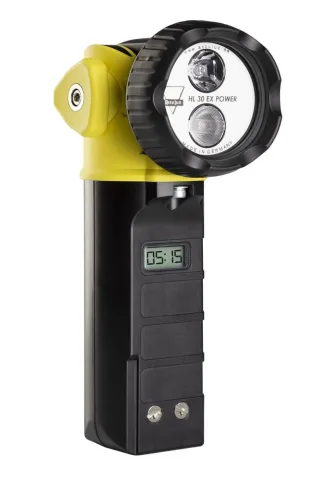 Knickkopf-Leuchte | AccuLux HL 30 EX POWER Leuchte | 2 Power LEDs | hohe Leuchtkraft | 3-stufig schaltbar | beidseitig verstellbarer Leuchtenkopf nur Leuchte