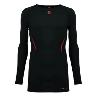 Skins - "A200" Kompressions-Shirt für Herren (Schwarz)