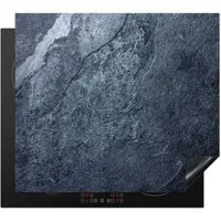 MuchoWow Herd-Abdeckplatte Induktionsschutz - Abdeckplatte Induktion - Beton - Rost - Alt, Vinyl, (1 tlg), Abdeckplatte für Ceranfeld, Herd Inductionsmatte, 57.6x51.6 cm