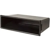 tomzz Audio Auto Radio Blende Universal Ablage Fach Staufach Radiorahmen 1-DIN 187 Autoradio