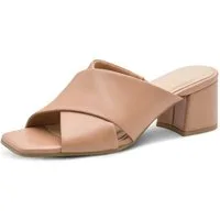 MARCO TOZZI Pantolette, Blockabsatz, Sommerschuh, Schlappen mit gekreuzter Bandage