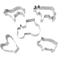 Zenker Ausstechform Ausstecher-Set Bauernhof 5tlg.