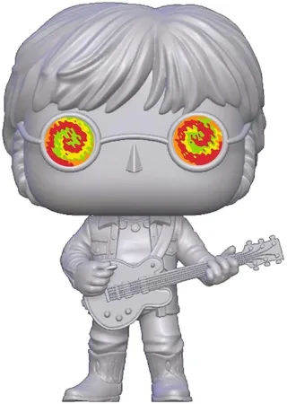 Funko Pop! Rocks: John Lennon mit Psychedelic Shades - Vinyl-Sammelfigur - Geschenkidee - Offizielle Handelswaren - Spielzeug Für Kinder und Erwachsene - Music Fans - Modellfigur Für Sammler