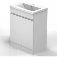 duschspa Waschtisch Badmöbel 50 cm Waschbecken mit Unterschrank, Standschrank