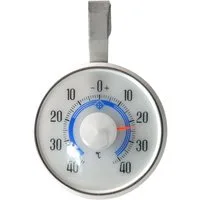 HR Autocomfort Raumthermometer Bimetall Thermometer zum einhängen mit Metallhaken -40° bis +50° Grad
