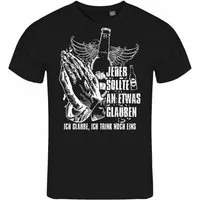 deinshirt Print-Shirt Herren T-Shirt Ich glaube Ich trink noch eins Funshirt mit Motiv