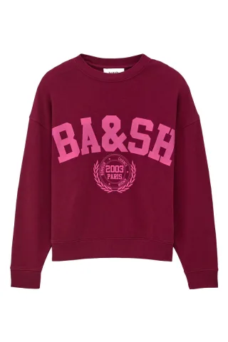 ba&sh - Sweatshirt - Benjamin pink/rot - Gr. - 1