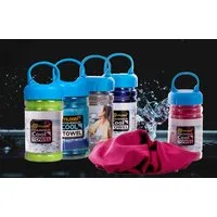Muxel Sporthandtuch Cool Down Towel Eis-Kühltuch bei Sport und Fitness Sporthandtuch 5, Kühlfaser (5-St)