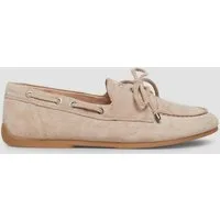s.Oliver Slipper Schnürschuh Loafer mit Schnür-Detail