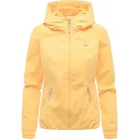 Ragwear Outdoorjacke Dizzie Tech Wasserdichte Damen Übergangsjacke mit großer Kapuze