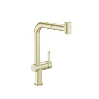 KWC BEVO E Küche Auszugbrause A 230 mm seitenbedient, brushed gold,3600018040 3600018040