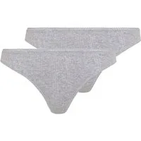LSCN by LASCANA String (2er Pack) in schöner Pointelle-Qualtiät