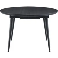 Duo Collection Esstisch Ausziehtisch Frida (1-St), 1,20m - 1,60m, Wildeichenoptik, stabiles Metallgestell, bis 100 kg