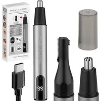 ProfiCare Nasenhaartrimmer PC-NE 3144, Nasenhaartrimmer, Nase Ohren Konturen, USB-C