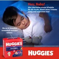 HUGGIES Windeln Overnight Pants Größe 5 (12-17 kg) Nachtwindeln 96 Stk