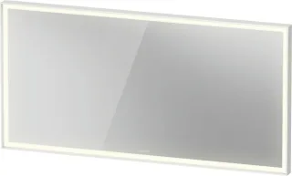 Duravit L-Cube Spiegel Weiß Aluminium Matt 1400x67x700 mm - LC7384018180100 LC7384018180100