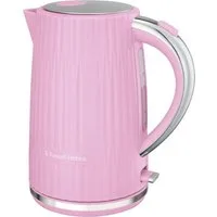 RUSSELL HOBBS Wasserkocher Eden 27362-70 Himbeere, 1,7 l, 2400 W, Edelstahlakzente, herausnehmbarer Kalkfilter