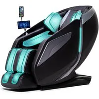 HealthRelife Massagesessel Luxuriöser Entspannungsstuhl, 15 Massage-Modi, Yoga-Stretching (1-St), 55 Zoll SL-Track