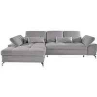 OTTO home Ecksofa Costello L-Form, B: 301 cm mit Sitztiefen-, Armteilverstellung &, 3 Nierenkissen, optional Bettfunktion & Bettkasten