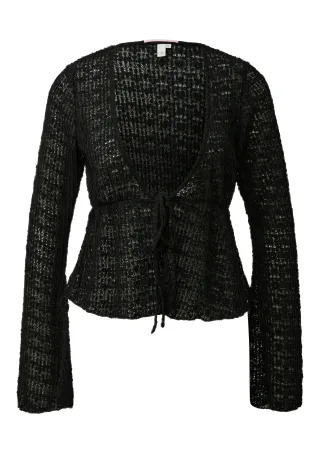 qs - T-Shirt schwarz - Gr. - XS