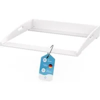 FLIPLINE® Wickeltisch Hemnes Installation in 2 min. mit Doppel-Befestigung (27-tlg), Wickeltischaufsatz zeitloses Design Kommode Windeln wechseln Hemnes