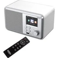 Xoro DAB 300 IR Digitalradio mit DAB+, FM, Bluetooth, App-Steuerung Internet-Radio (Digitalradio (DAB), FM, Internetradio, Podcast, Wecker (2), 3 W, Internetradio mit über 30.000 Sendern,App‑Steuerung (iOS/Android)