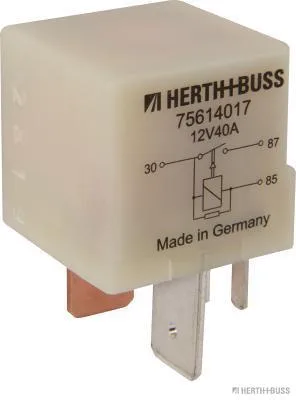 HERTH&BUSS Steuergerät, Glühzeit, 12 V, 40 A, 4 pins - 75614017
