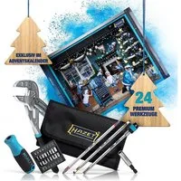 HAZET Adventskalender 24tlg. Herren Schrauber Werkzeug Bit-Set Griff Zangenschlüssel
