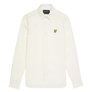 Lyle & Scott - Hemd für Herren, Bambus, Langärmlig (Weiß)