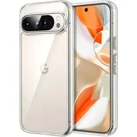 CoolGadget Handyhülle Silikon Handy Hülle Slim für Google Pixel 9 Pro 6,3 Zoll, dünne TPU Schutzhülle Case in transparent / durchsichtig