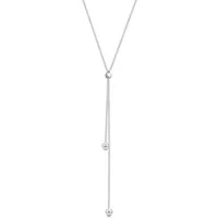 Elli Collierkettchen Y-Kette Kugel Ball 925 Sterling Silber