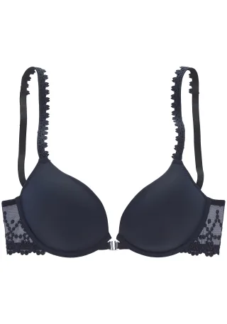 LASCANA - LASCANA Push-up BH dark blue - Gr. - 80C
