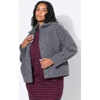 Studio Untold Kurzjacke Jacke oversized Wolloptik