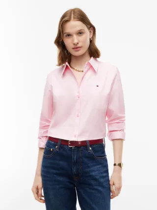 POPLIN REGULAR SHIRT Light Pink - Gr. - 36