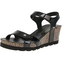 Panama Jack Panama Jack Julia B63 Charol - Damen Sandale - Black Sandale