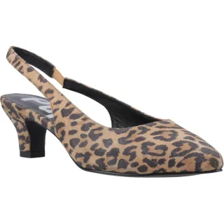 Hush Puppies Nahla Leder Damen Leoparden Spitze Slingback Schuhe
