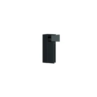 Burgbad Halbhoher Schrank Sinea 3.0 960x350x340 Graphit Softmatt, UHZW035LF6809G0167 UHZW035LF6809G0167