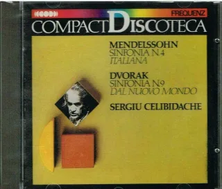 Mendelssohn(sinfonia N.4) Dvorak(sinfonia N.9) Sergiu Celibidache