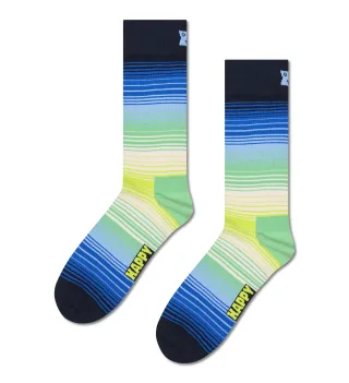 happy socks - Gradient Stripe Sock Blau - Gr. - 43.5