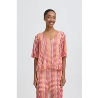 b.young Kurzarmbluse Kurzarm-Bluse BYPRISCA