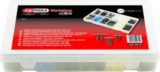 KS Tools Befestigungs-Clip-Satz für Fiat, 308-tlg - 420.0910