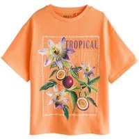 Next Oversize-Shirt T-Shirt mit übergroßem Grafikdruck (1-tlg)